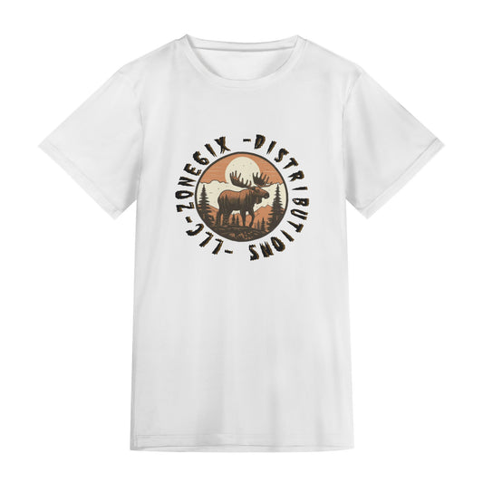 Get trendy with ZONE6IX DISTRIBUTIONS LLC MOOSE HEAD Short Sleeve Tshirt -  available at ZONE6IX DISTRIBUTIONS LLC . Grab yours for $57.95 today!