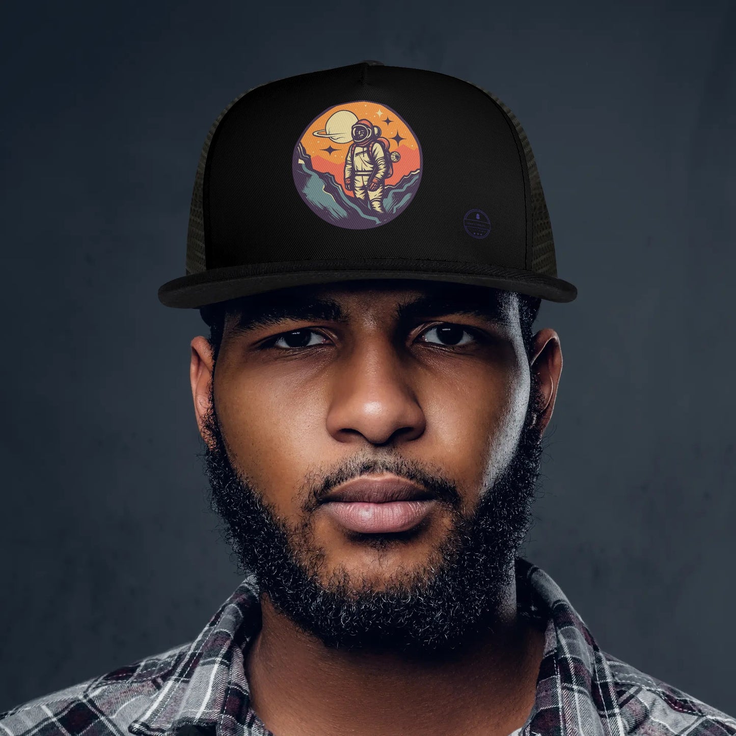 Get trendy with MOON WALKER by ZONE6IX DISTRIBUTIONS LLC Snapback Trucker Hat -  available at ZONE6IX DISTRIBUTIONS LLC . Grab yours for $55 today!