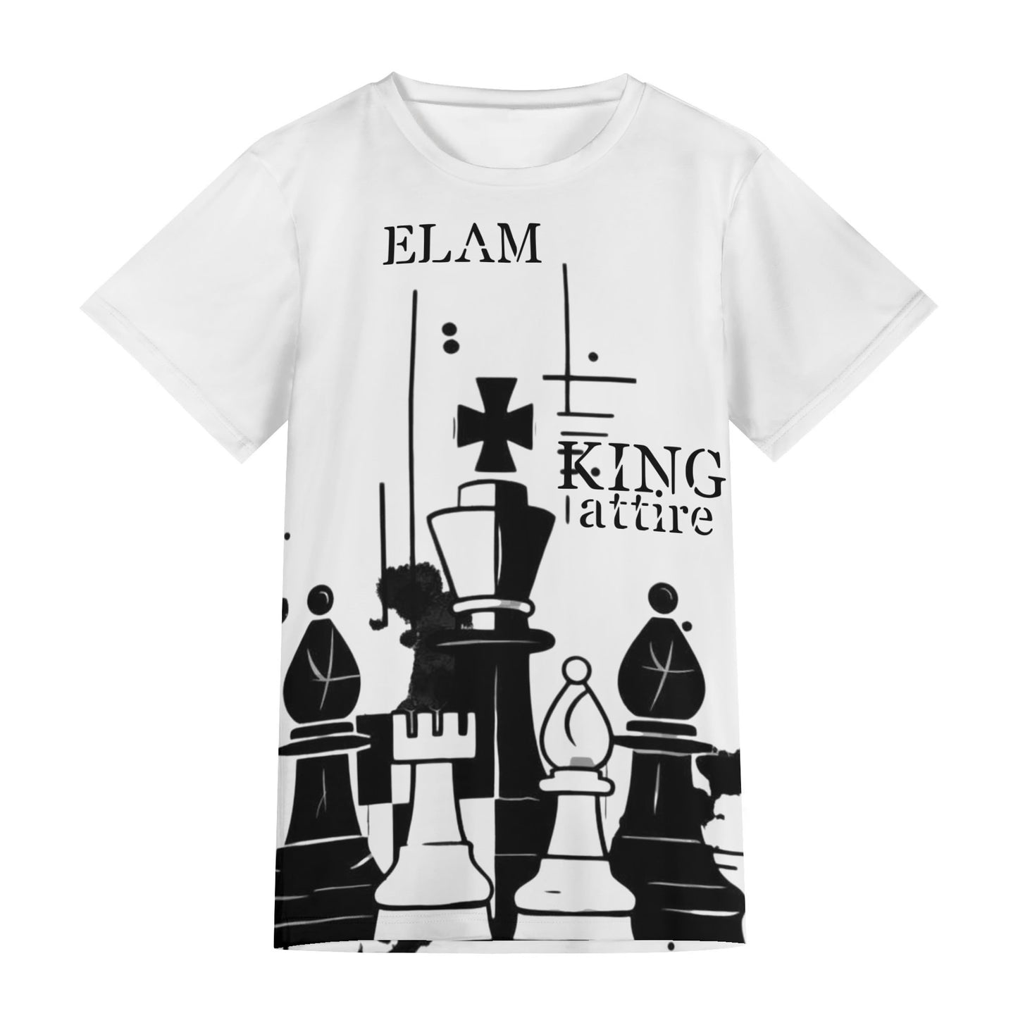 Get trendy with ELAM KING ATTIRE by ZONE6IX DISTRIBUTIONS LLC  Short Sleeve Tshirt -  available at ZONE6IX DISTRIBUTIONS LLC . Grab yours for $69 today!