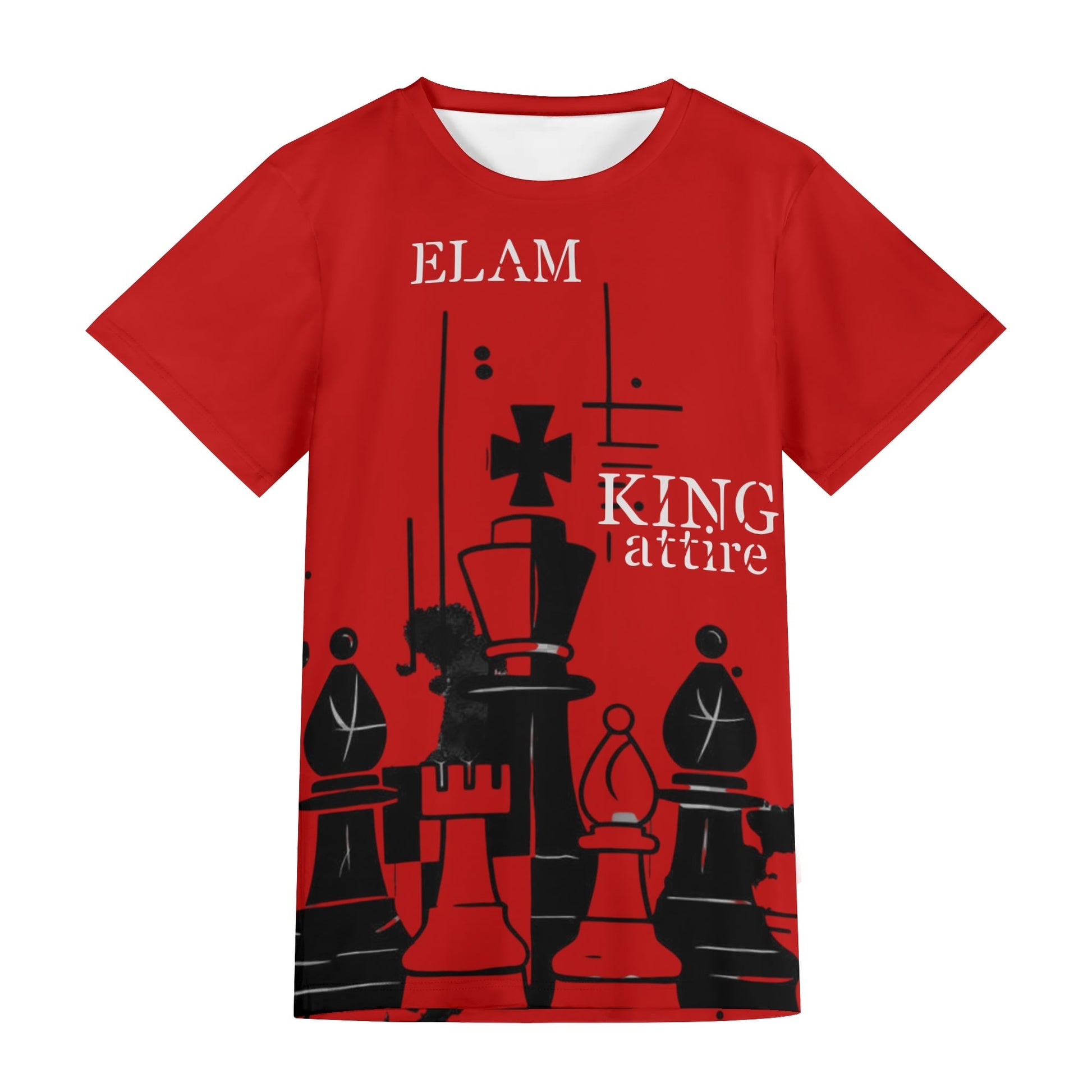 Get trendy with ELAM KING ATTIRE by ZONE6IX DISTRIBUTIONS LLC  Short Sleeve Tshirt -  available at ZONE6IX DISTRIBUTIONS LLC . Grab yours for $69 today!