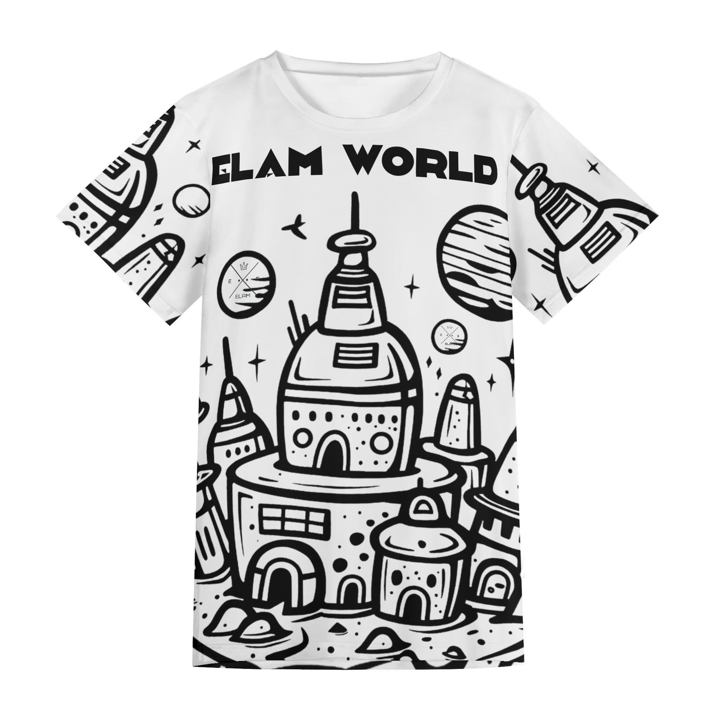 Get trendy with ELAM WORLD by ZONE6IX DISTRIBUTIONS LLC Short Sleeve Tshirt -  available at ZONE6IX DISTRIBUTIONS LLC . Grab yours for $67 today!