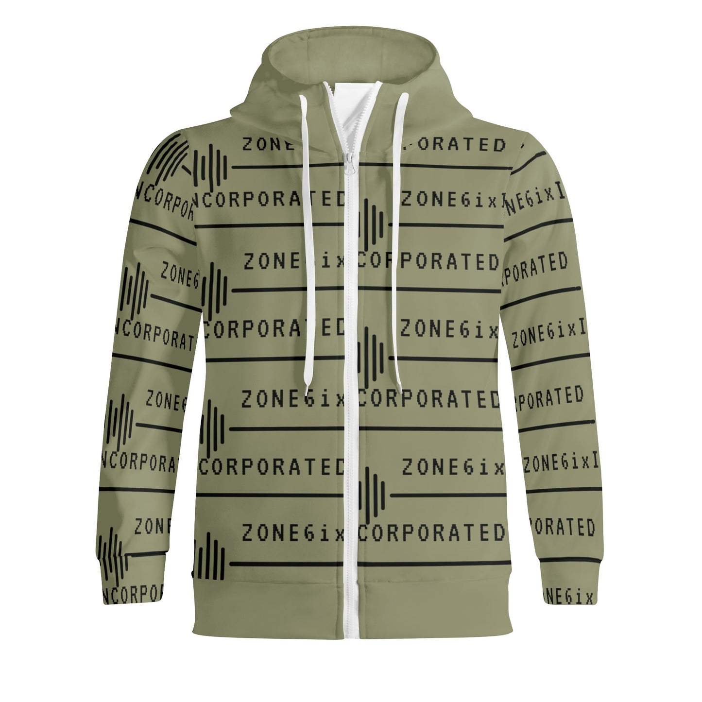 Get trendy with ZONE6ixINCORPORATED Full Zip Turtleneck Hoodie | Soft & Comfortable | High Collar | Sleek Design | Sizes S-5XL - hoodie available at ZONE6IX DISTRIBUTIONS LLC . Grab yours for $155.87 today!