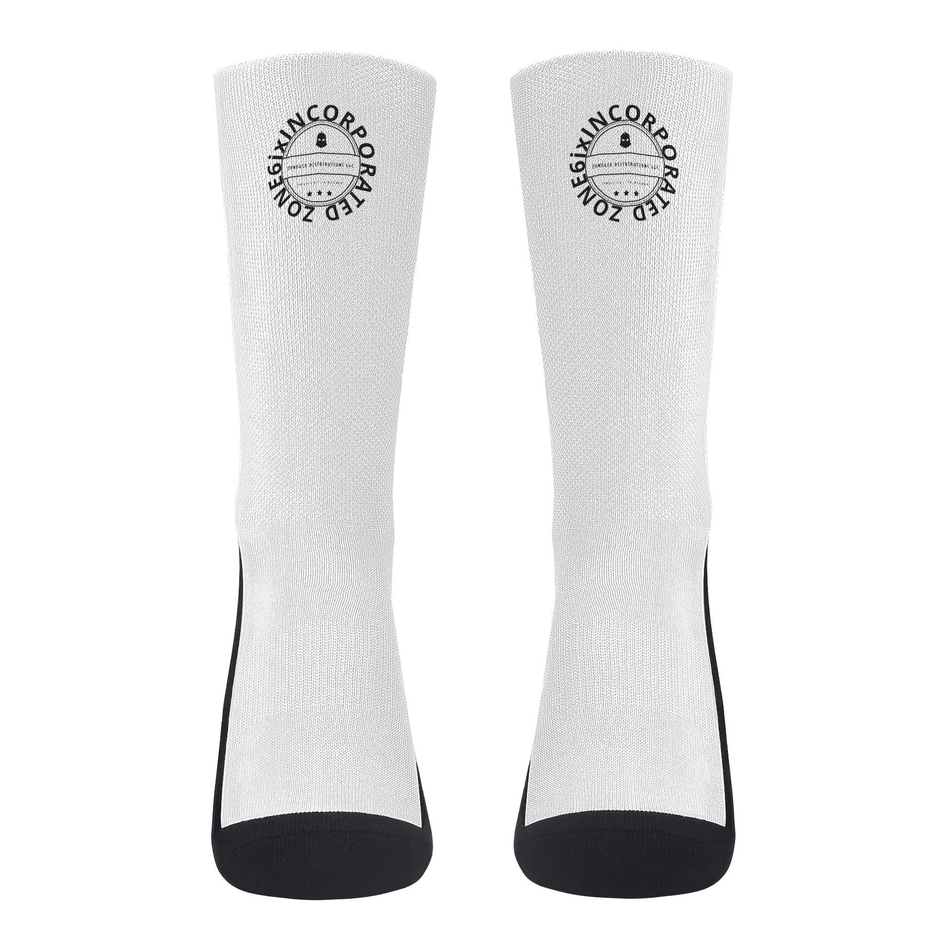 Get trendy with Comfortable ZONE6IX DISTRIBUTIONS LLC Polyester Cotton Crew Socks, Athletic Ribbed Cuff & Reinforced Toe/Heel, Best for Sport Lovers & Daily Casual Use -  available at ZONE6IX DISTRIBUTIONS LLC ©️. Grab yours for $27 today!