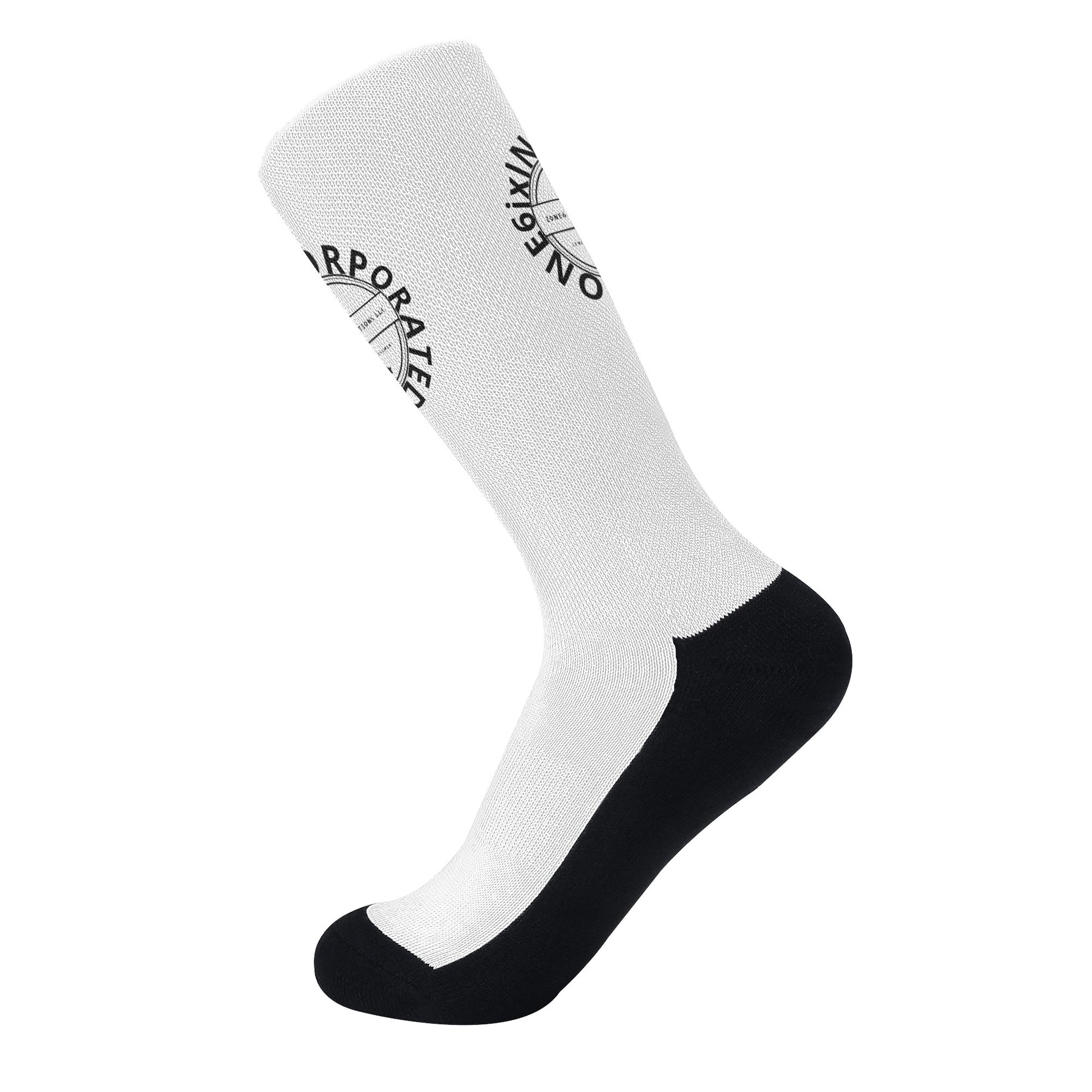 Get trendy with Comfortable ZONE6IX DISTRIBUTIONS LLC Polyester Cotton Crew Socks, Athletic Ribbed Cuff & Reinforced Toe/Heel, Best for Sport Lovers & Daily Casual Use -  available at ZONE6IX DISTRIBUTIONS LLC ©️. Grab yours for $27 today!