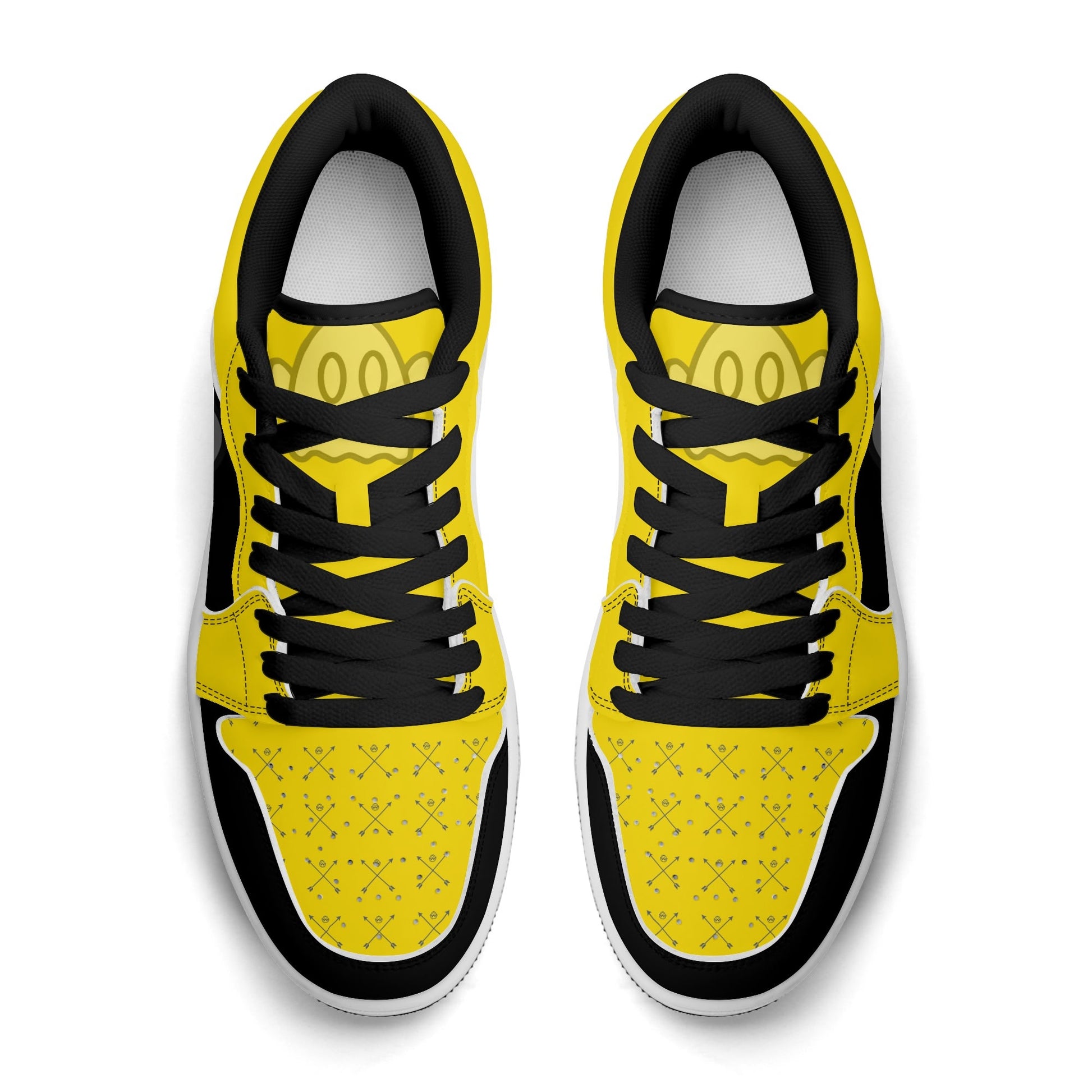 Get trendy with ZONE6IX DISTRIBUTIONS GHOST YELLA GOLD Low Top Sneakers -  available at ZONE6IX DISTRIBUTIONS LLC ©️. Grab yours for $247 today!