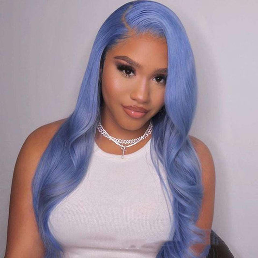 Get trendy with Body Wave Human Hair Lace Front Wigs -  available at ZONE6IX DISTRIBUTIONS LLC . Grab yours for $200.99 today!