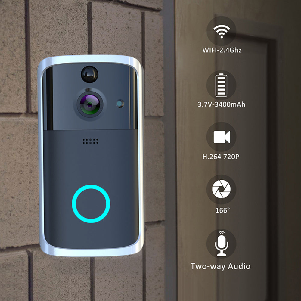 Get trendy with WiFi Video Doorbell Camera -  available at ZONE6IX DISTRIBUTIONS LLC . Grab yours for $85.37 today!