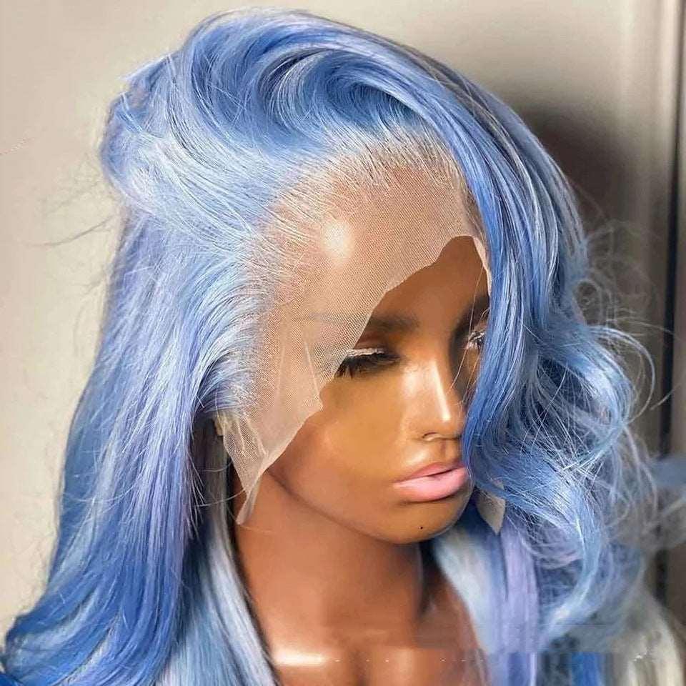 Get trendy with Body Wave Human Hair Lace Front Wigs -  available at ZONE6IX DISTRIBUTIONS LLC . Grab yours for $200.99 today!