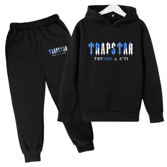 Get trendy with Trapstar Children's Hoodie Outfit Top Pants -  available at ZONE6IX DISTRIBUTIONS LLC . Grab yours for $63 today!