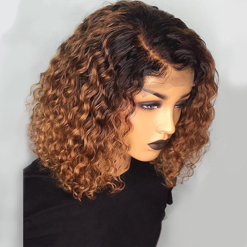 Get trendy with Water wave bob wigs Human Hair -  available at ZONE6IX DISTRIBUTIONS LLC . Grab yours for $135.34 today!