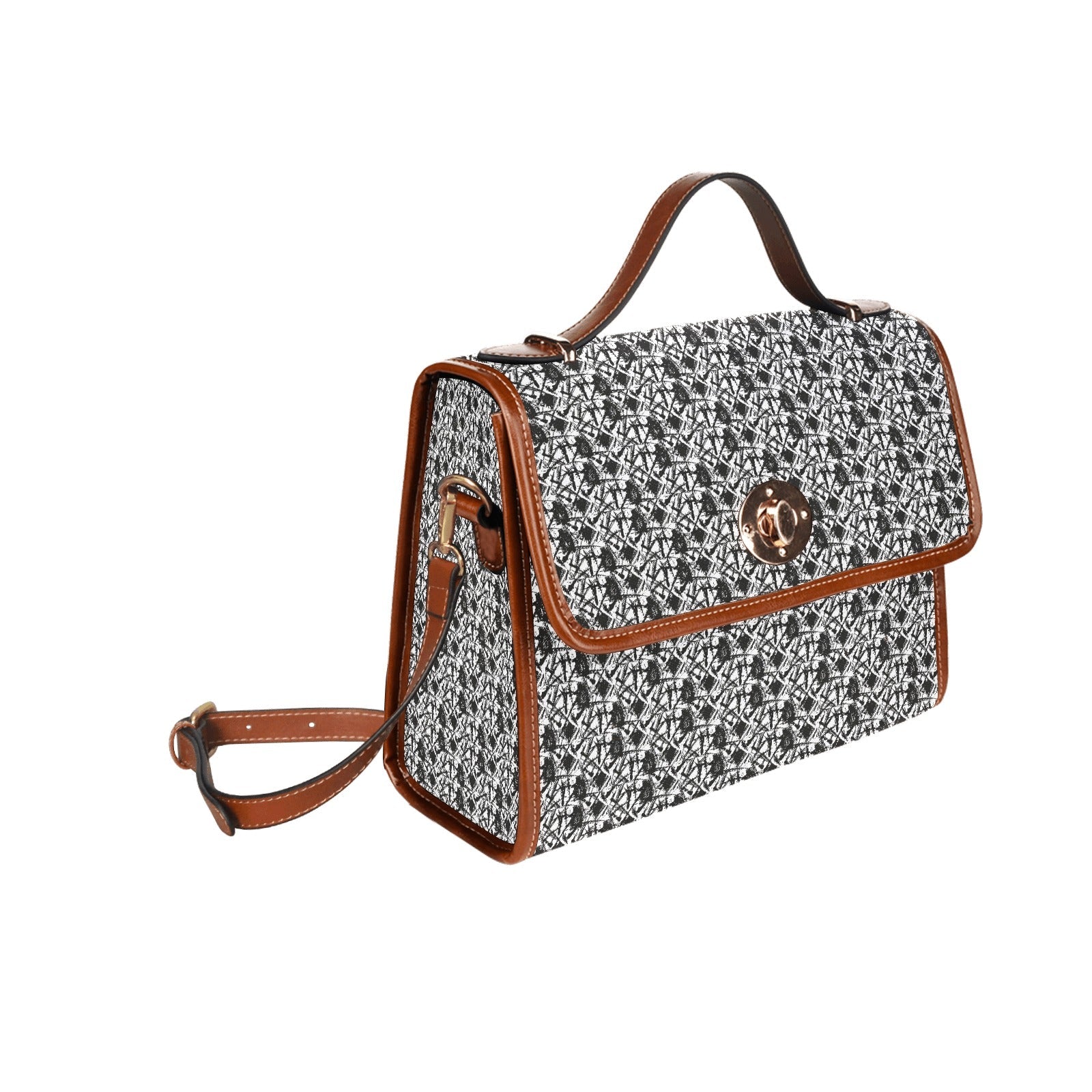 Get trendy with ZONE6IX DISTRIBUTIONS LLC. Canvas Bag-Brown -  available at ZONE6IX DISTRIBUTIONS LLC . Grab yours for $123.28 today!