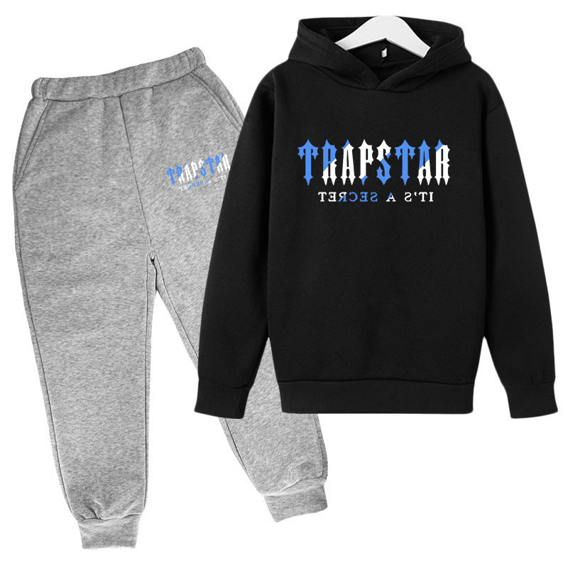 Get trendy with Trapstar Children's Hoodie Outfit Top Pants -  available at ZONE6IX DISTRIBUTIONS LLC . Grab yours for $63 today!