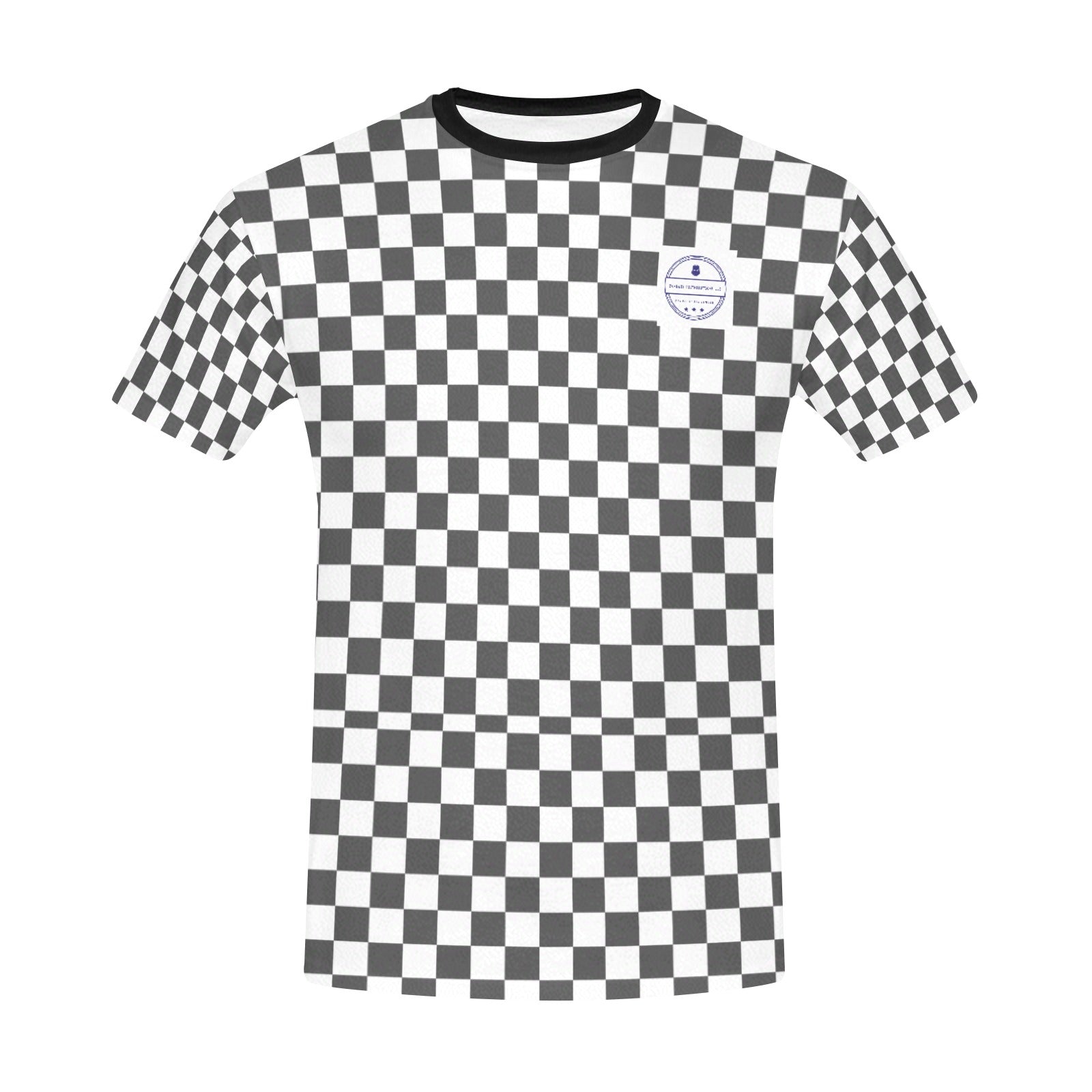 Get trendy with ZONE6IX DISTRIBUTIONS LLC checkerboard T-shirt -  available at ZONE6IX DISTRIBUTIONS LLC . Grab yours for $58.46 today!