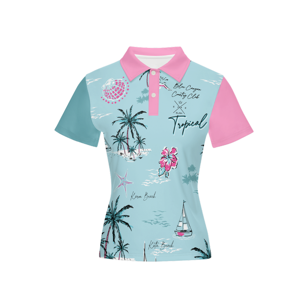 Get trendy with ELAM by ZONE6IX DISTRIBUTIONS LLC Women's_Simfit_Polo_ -  available at ZONE6IX DISTRIBUTIONS LLC . Grab yours for $86.29 today!