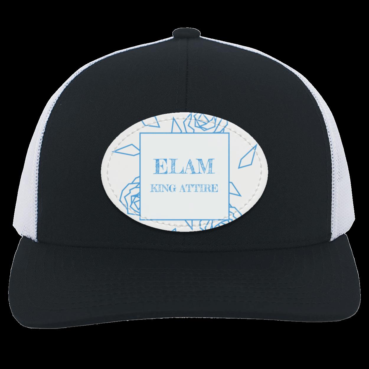 Get trendy with ELAM KING ATTIRE by ZONE6IX DISTRIBUTIONS LLC Trucker Snap Back - Patch - Trucker Hats available at ZONE6IX DISTRIBUTIONS LLC . Grab yours for $57.58 today!