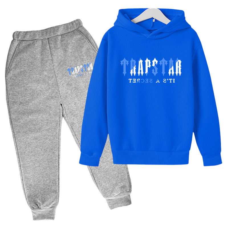 Get trendy with Trapstar Children's Hoodie Outfit Top Pants -  available at ZONE6IX DISTRIBUTIONS LLC . Grab yours for $63 today!