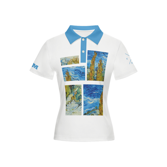 Get trendy with ELAM by ZONE6IX DISTRIBUTIONS LLC Women's_Simfit_Polo -  available at ZONE6IX DISTRIBUTIONS LLC . Grab yours for $72.30 today!