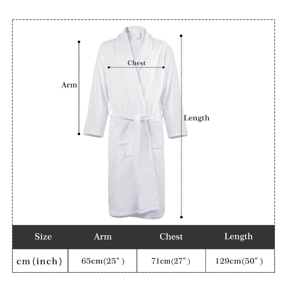 Get trendy with ZONE6IX DISTRIBUTIONS LLC Mens Bathrobe -  available at ZONE6IX DISTRIBUTIONS LLC . Grab yours for $47.98 today!