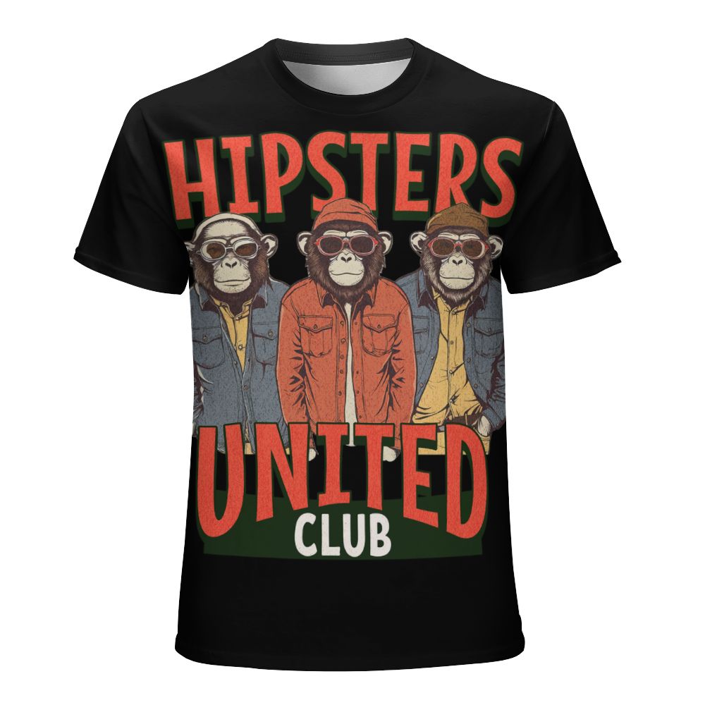 Get trendy with ZONE6IX DISTRIBUTIONS LLC HIPSTER CLUB T-shirt -  available at ZONE6IX DISTRIBUTIONS LLC . Grab yours for $67.98 today!