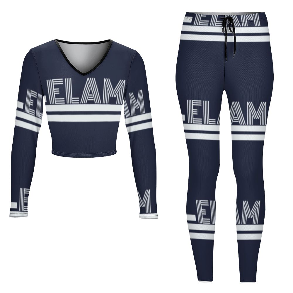 ELAM BRAND by ZONE6IX DISTRIBUTIONS LLC V-neck Sweatshirt Suit