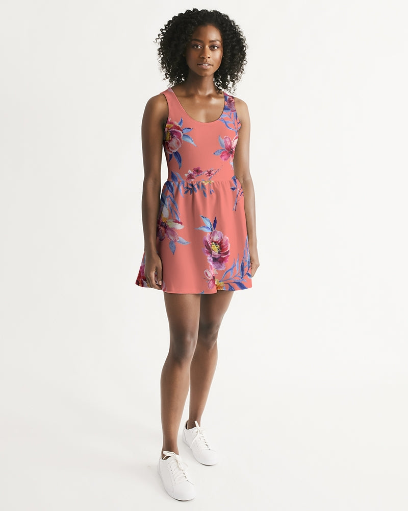 Get trendy with ZONE6IX DISTRIBUTIONS LLC FLOWER POWER COLLECTION  Women's Scoop Neck Skater Dress - Dresses available at ZONE6IX DISTRIBUTIONS LLC . Grab yours for $72.24 today!