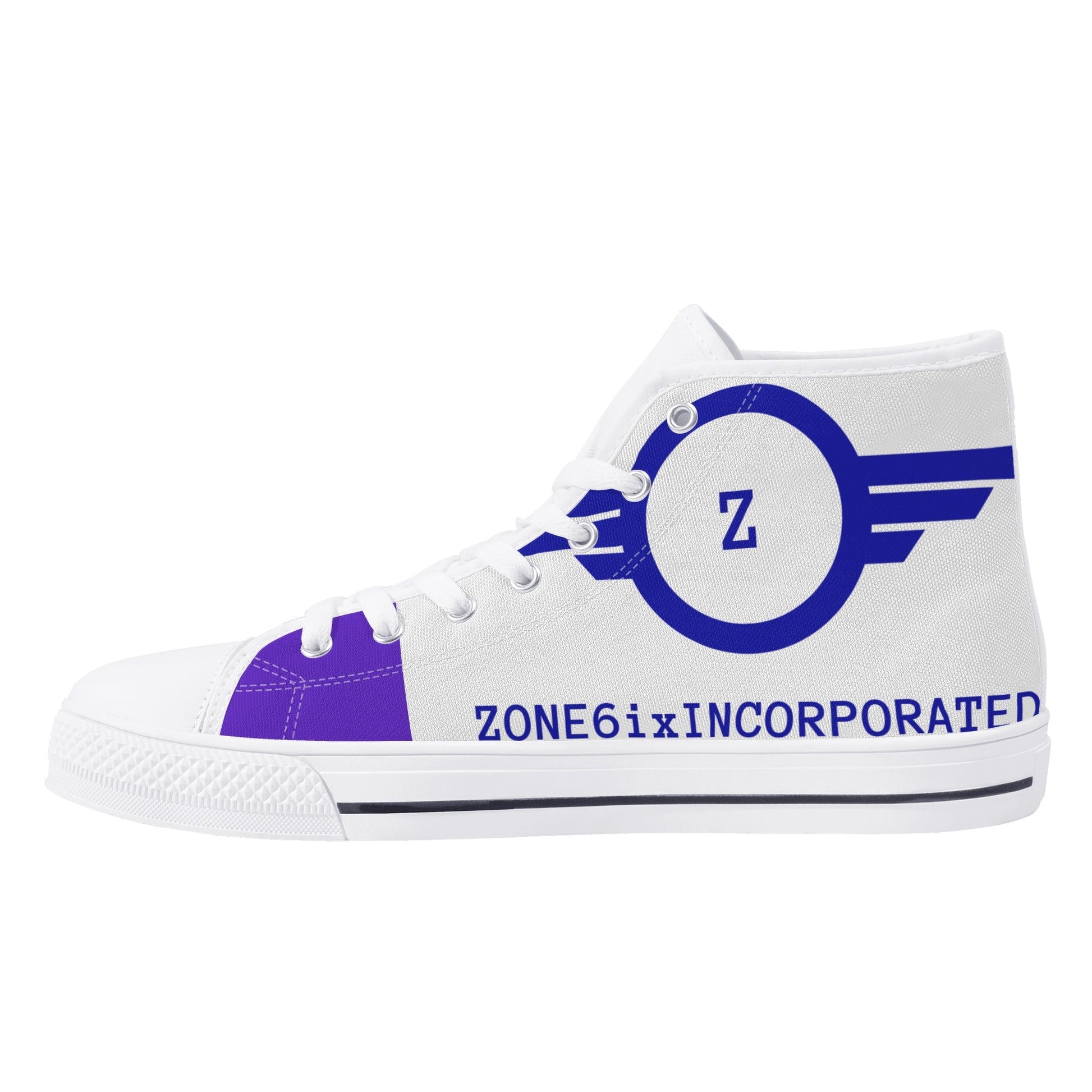 Get trendy with Zone6ixdistributions ZONE6IX INCORPORATED High Top Canvas Shoes -  available at ZONE6IX DISTRIBUTIONS LLC . Grab yours for $150 today!