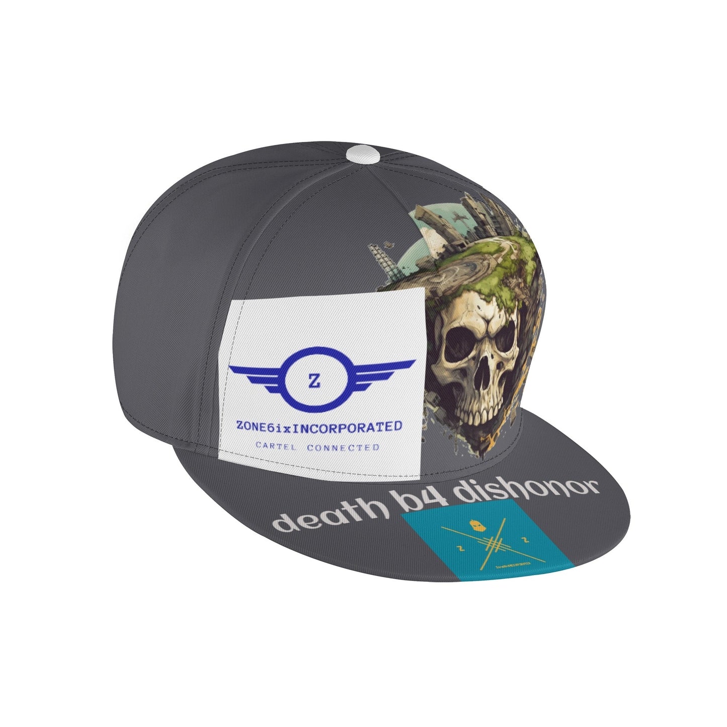 Get trendy with Zone6ixdistributions ZONE6ixINCORPORATED Death Before Dishonor SKULL Cap -  available at ZONE6IX DISTRIBUTIONS LLC . Grab yours for $45 today!