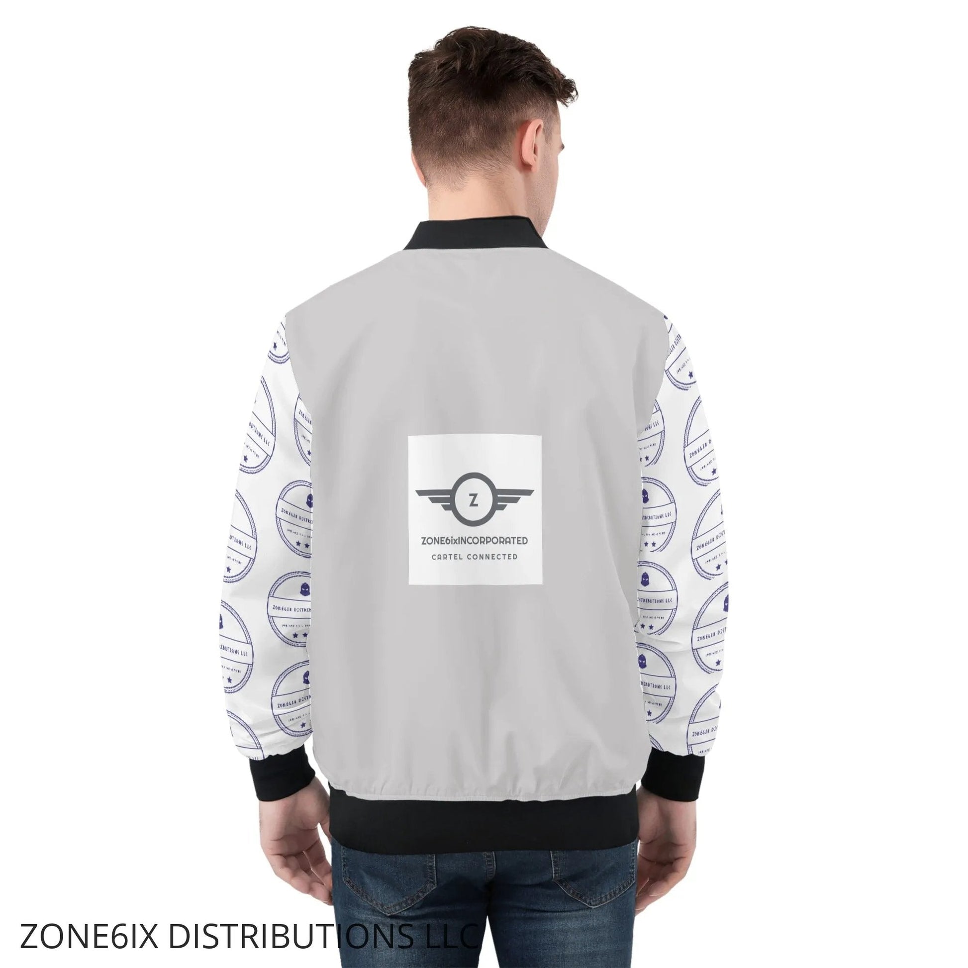 Get trendy with ZONE6IX DISTRIBUTIONS LLC  ZONE6ixINCORPORATED THA MOVEMENTMens Bomber Jacket -  available at ZONE6IX DISTRIBUTIONS LLC . Grab yours for $120 today!