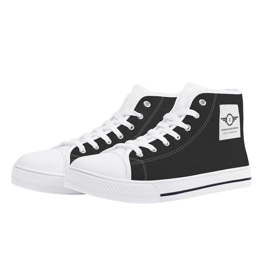 Get trendy with ZONE6IX DISTRIBUTIONS LLC ZONE6ixINCORPORATED STEPPAZ High Top Canvas Shoes -  available at ZONE6IX DISTRIBUTIONS LLC . Grab yours for $125 today!