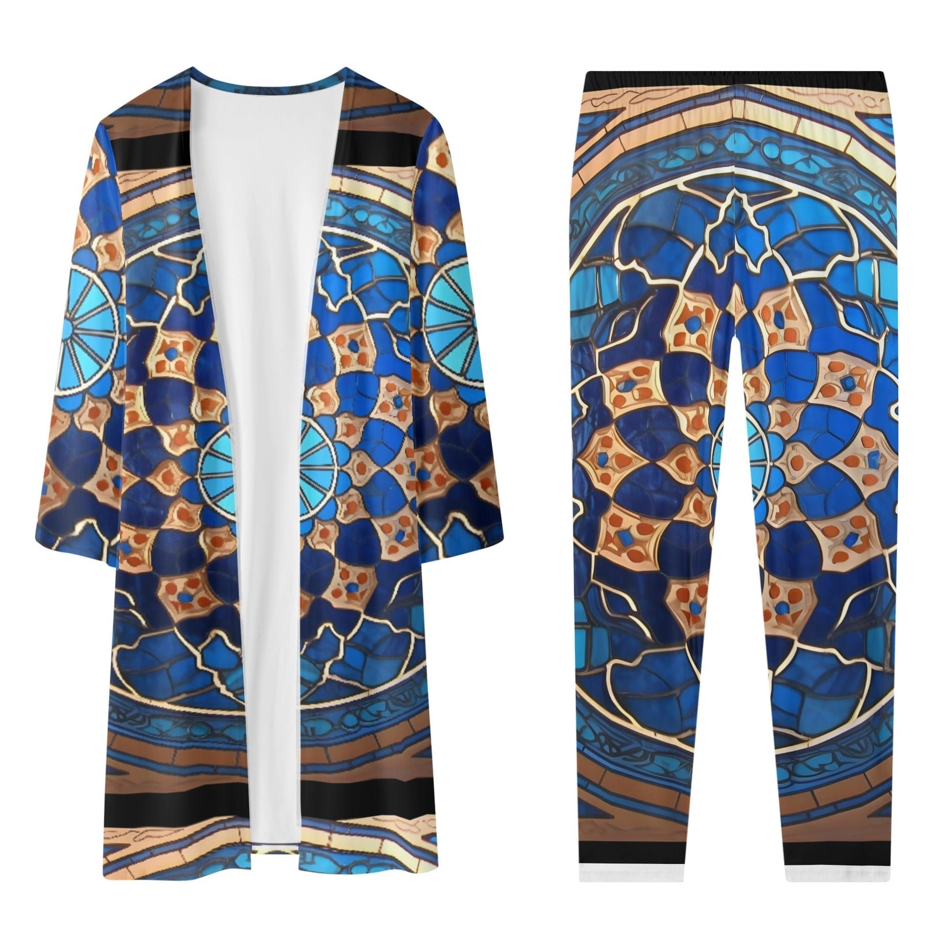 Get trendy with ZONE6IX DISTRIBUTIONS LLC Womens Long Sleeve Cardigan and Leggings 2pcs -  available at ZONE6IX DISTRIBUTIONS LLC . Grab yours for $80.98 today!