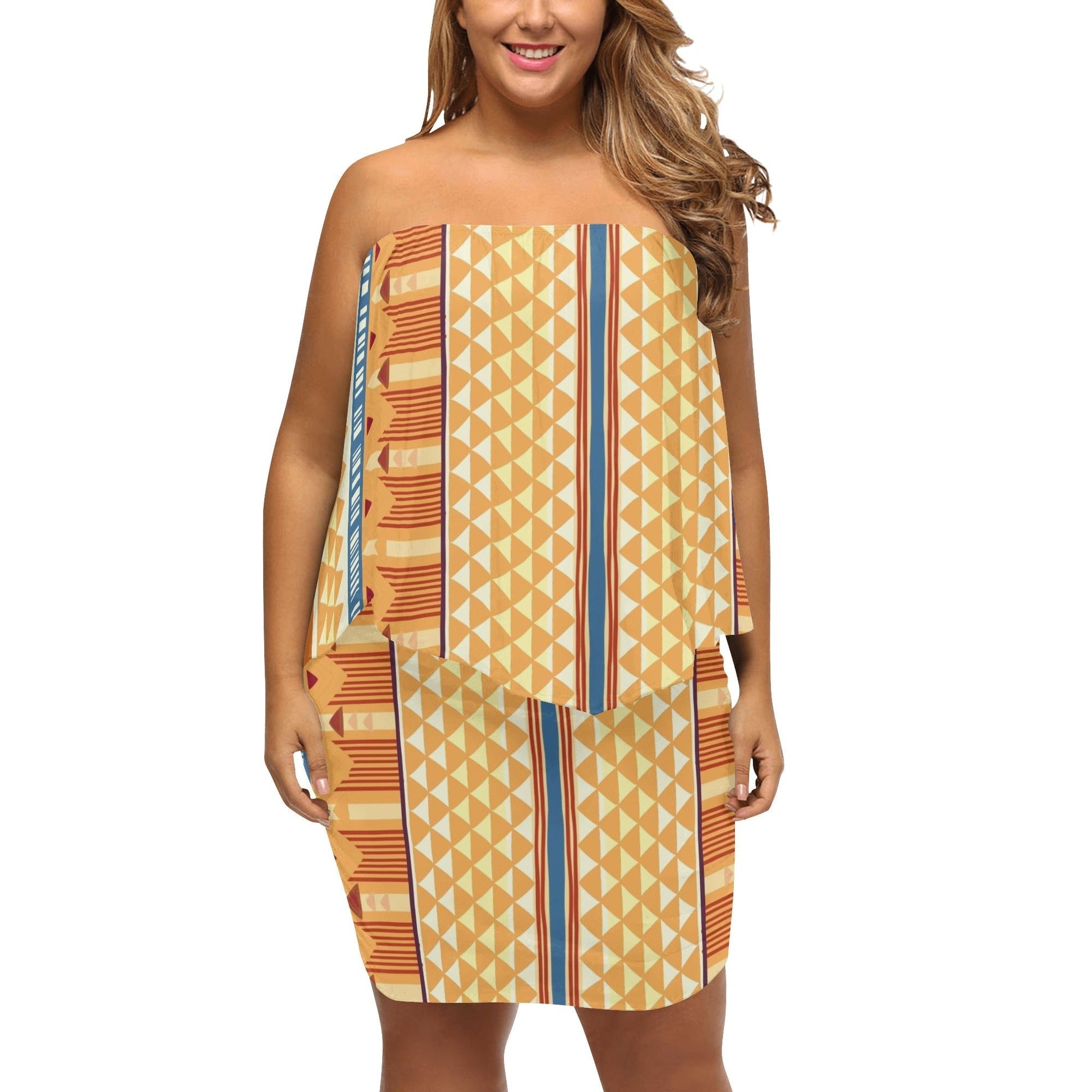 Get trendy with ZONE6IX DISTRIBUTIONS LLC Womens Off-the-shoulder Tube Dress -  available at ZONE6IX DISTRIBUTIONS LLC . Grab yours for $87.89 today!