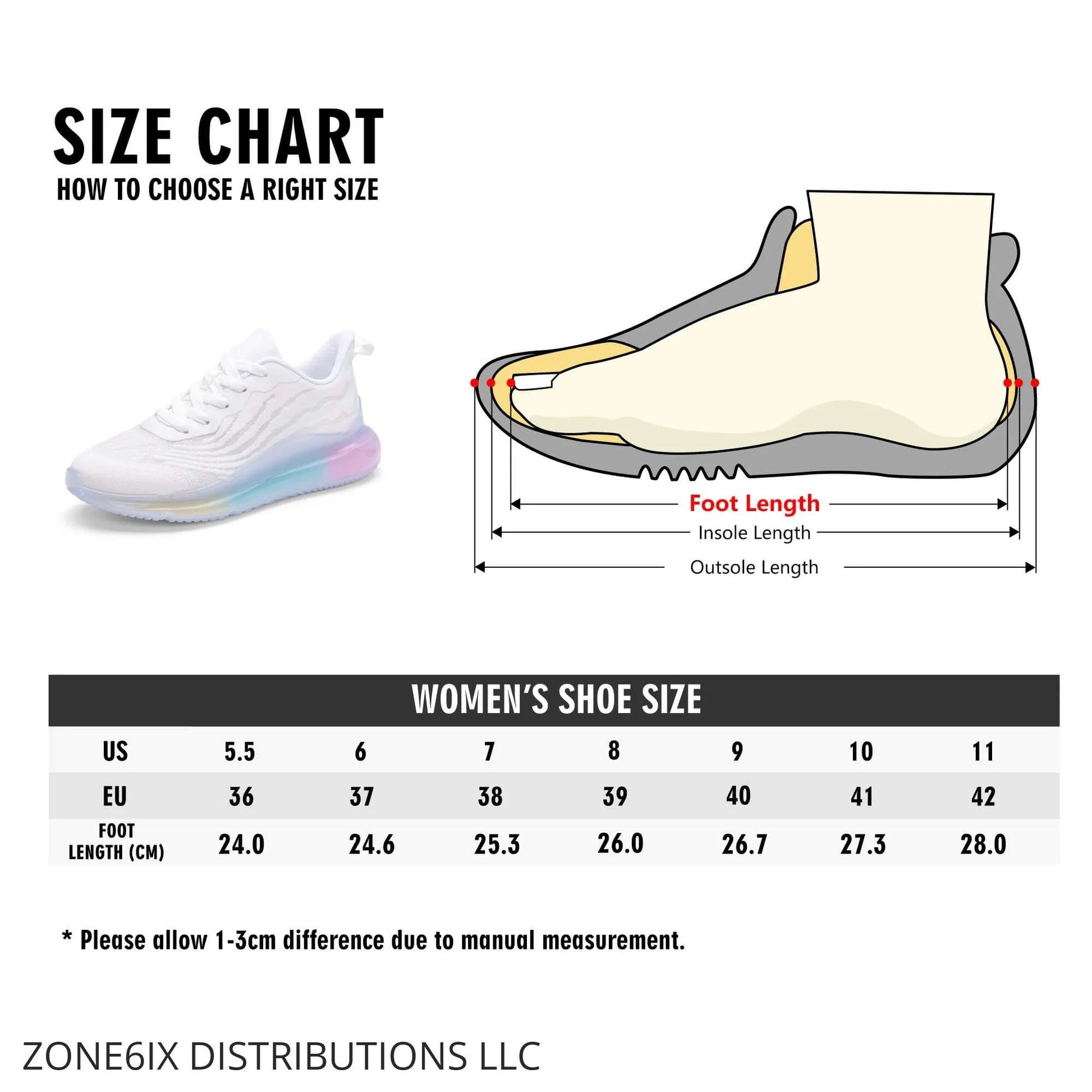 Get trendy with ZONE6IX DISTRIBUTIONS LLC Womens Atmospheric Cushion Running Shoes by CHRIS ELAM -  available at ZONE6IX DISTRIBUTIONS LLC . Grab yours for $105 today!