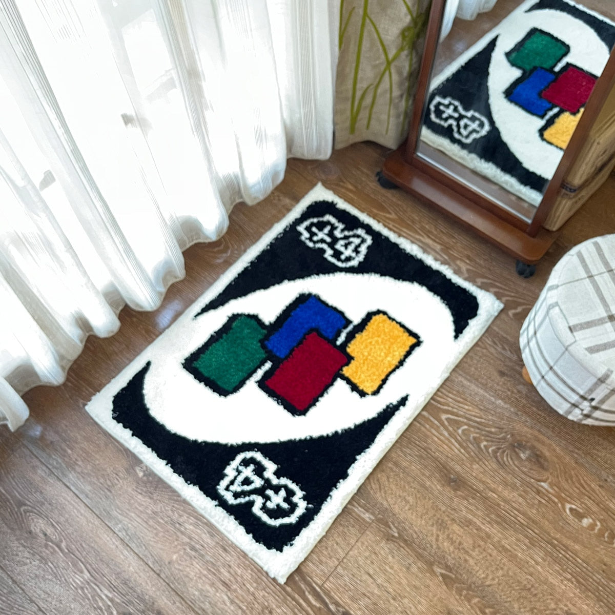 Get trendy with Rainbow Reverse Card Fluffy Carpets - ZONE6IX DISTRIBUTIONS LLC available at ZONE6IX DISTRIBUTIONS LLC . Grab yours for $39 today!