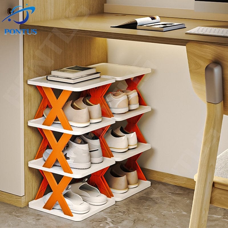 Get trendy with Stackable Shoe Rack -  available at ZONE6IX DISTRIBUTIONS LLC . Grab yours for $63 today!