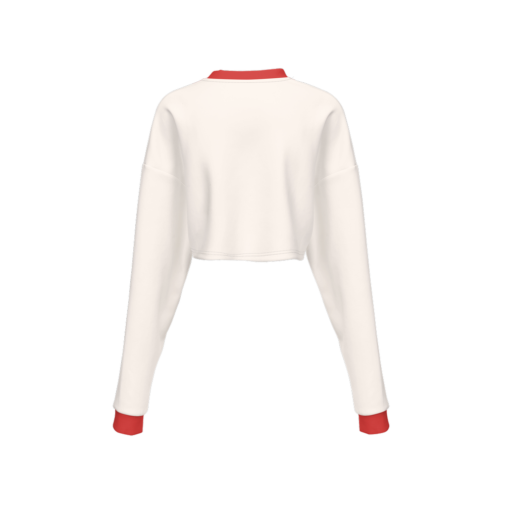 Get trendy with ZONE6IX DISTRIBUTIONS LLC. Women’s Cropped Crewneck Sweatshirt-Techno Scuba Knit -  available at ZONE6IX DISTRIBUTIONS LLC . Grab yours for $89.39 today!