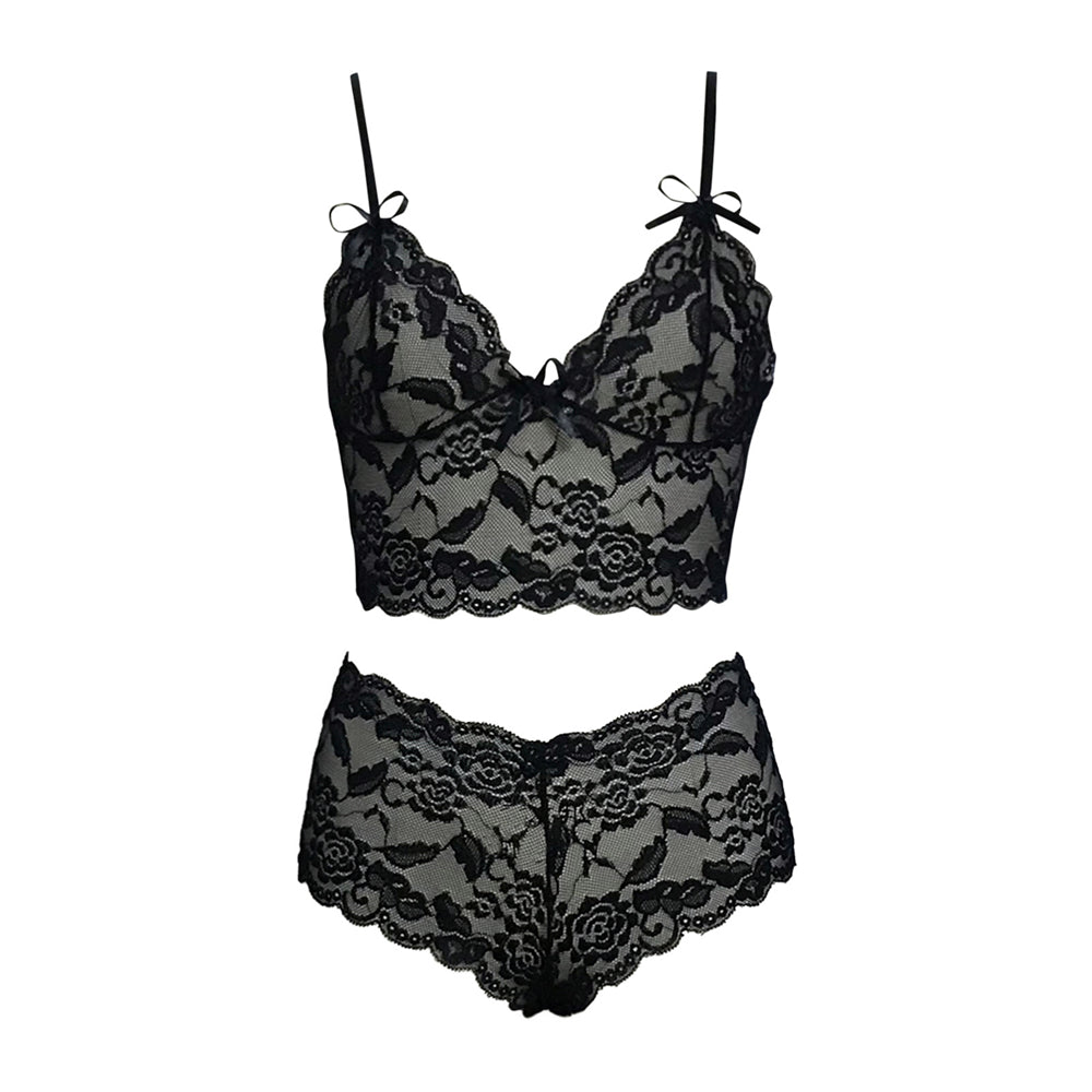 Get trendy with Lace Lingerie Set - ZONE6IX DISTRIBUTIONS LLC available at ZONE6IX DISTRIBUTIONS LLC . Grab yours for $19 today!