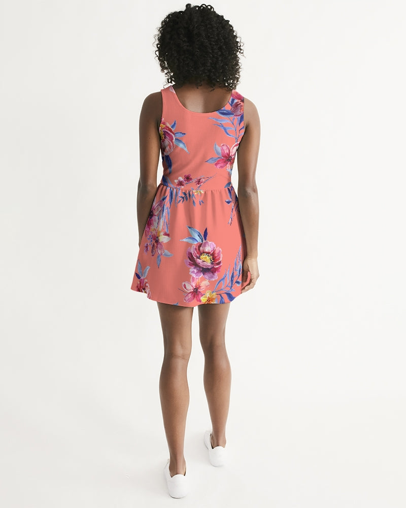 Get trendy with ZONE6IX DISTRIBUTIONS LLC FLOWER POWER COLLECTION  Women's Scoop Neck Skater Dress - Dresses available at ZONE6IX DISTRIBUTIONS LLC . Grab yours for $72.24 today!