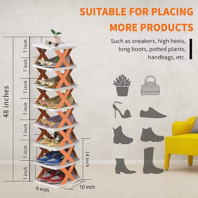 Get trendy with Stackable Shoe Rack -  available at ZONE6IX DISTRIBUTIONS LLC . Grab yours for $63 today!