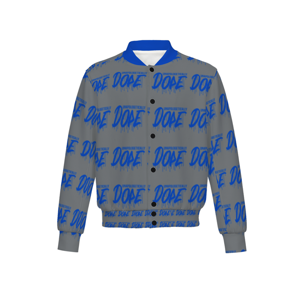 Get trendy with UNAPOLOGETICALLY DOPE Bomber Sports Jacket-by ZONE6IX DISTRIBUTIONS LLC -  available at ZONE6IX DISTRIBUTIONS LLC . Grab yours for $160.81 today!