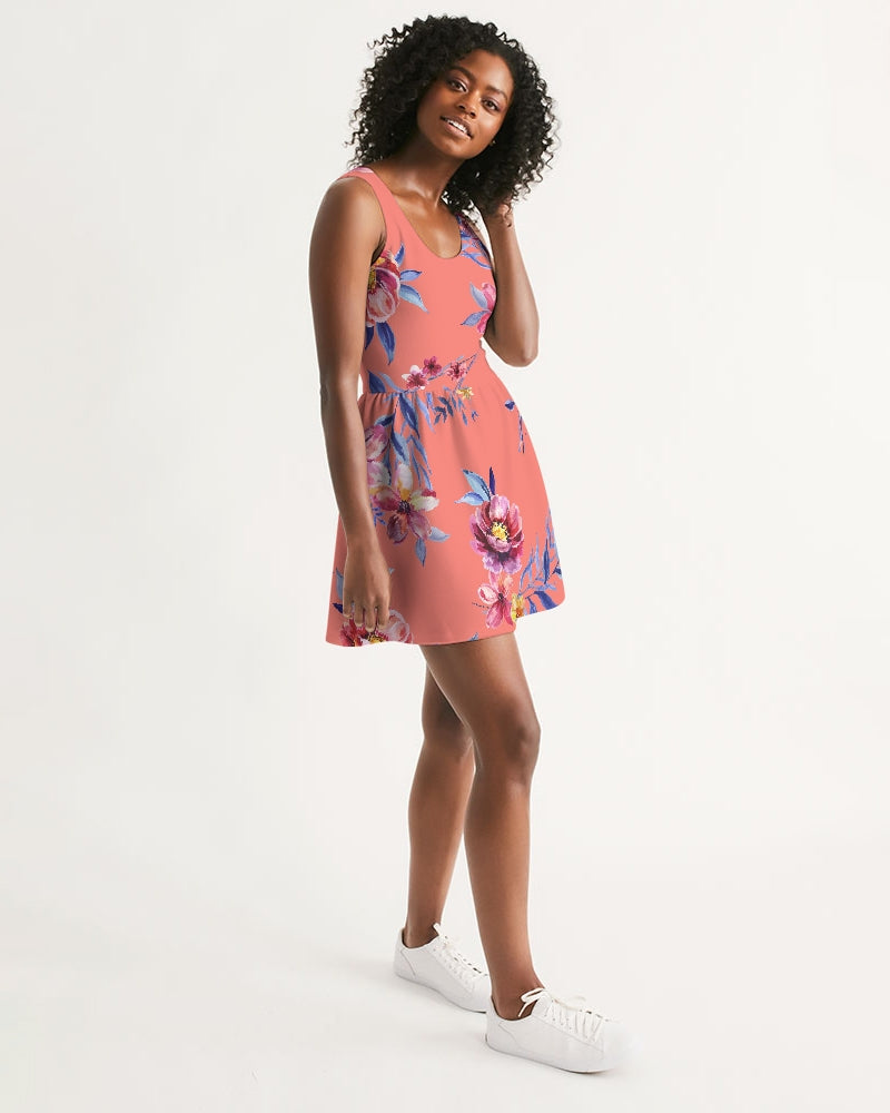 Get trendy with ZONE6IX DISTRIBUTIONS LLC FLOWER POWER COLLECTION  Women's Scoop Neck Skater Dress - Dresses available at ZONE6IX DISTRIBUTIONS LLC . Grab yours for $72.24 today!