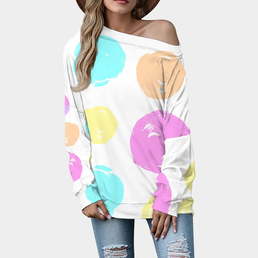 Get trendy with ZONE6IX DISTRIBUTIONS LLC Long Sleeve Slouchy Top For Women -  available at ZONE6IX DISTRIBUTIONS LLC . Grab yours for $77.23 today!