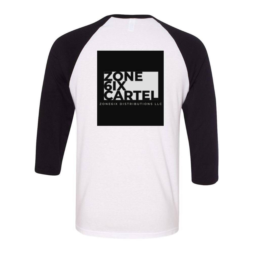 Get trendy with ZONE6IX DISTRIBUTIONS LLC. ZONE6IX CARTEL 3\4 SLEEVE BASEBALL TEE -  available at ZONE6IX DISTRIBUTIONS LLC . Grab yours for $87.23 today!