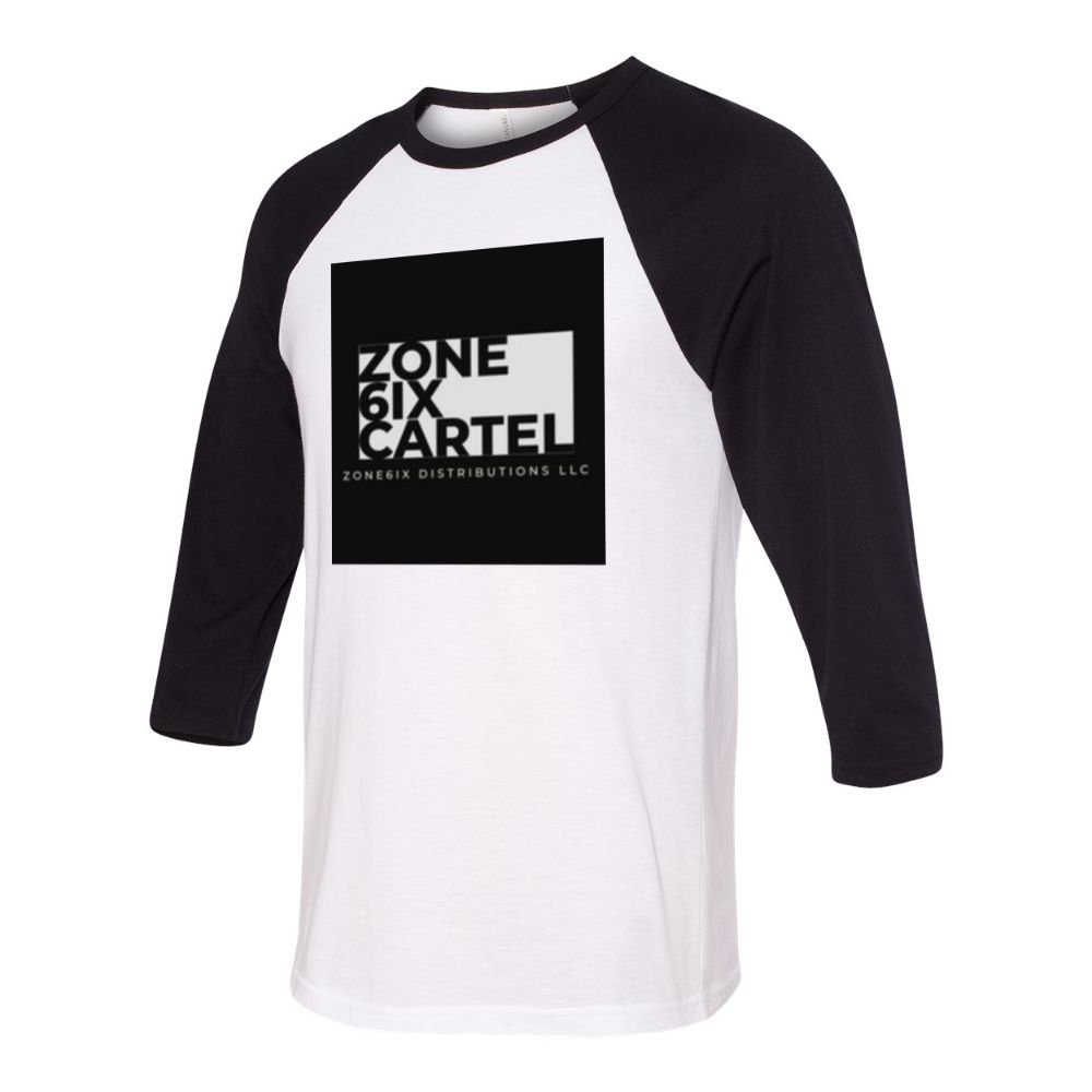 Get trendy with ZONE6IX DISTRIBUTIONS LLC. ZONE6IX CARTEL 3\4 SLEEVE BASEBALL TEE -  available at ZONE6IX DISTRIBUTIONS LLC . Grab yours for $87.23 today!